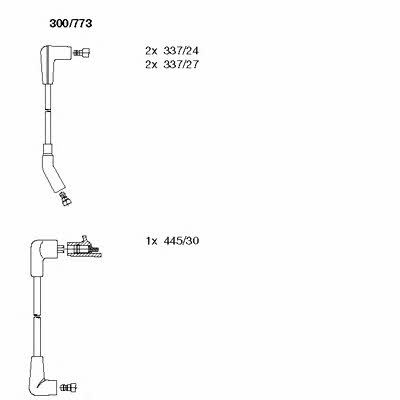 Bremi 300/773 Ignition cable kit 300773