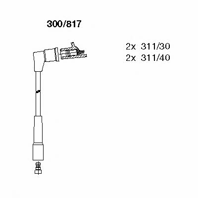 Bremi 300/817 Ignition cable kit 300817