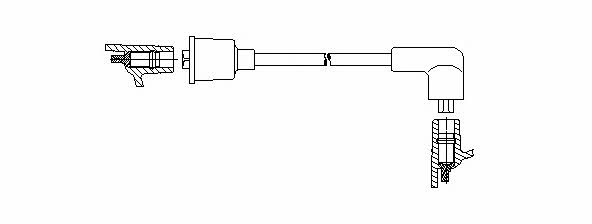 Bremi 348/46 Ignition cable 34846