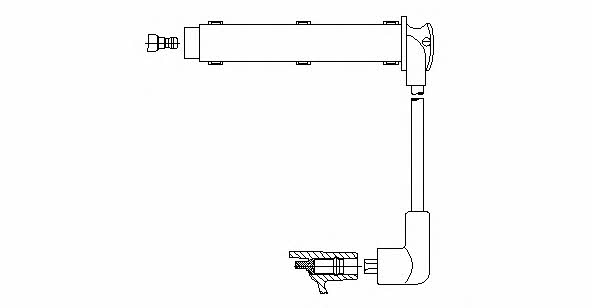 Bremi 361/29 Ignition cable 36129