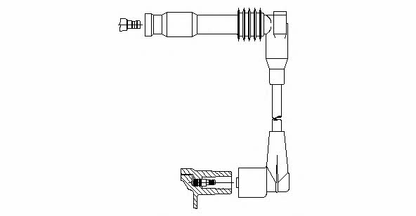 Bremi 381/63 Ignition cable 38163