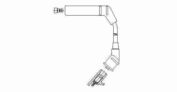 Bremi 3A24/46 Ignition cable 3A2446
