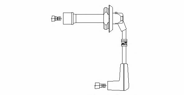 Bremi 3A44E77 Ignition cable 3A44E77