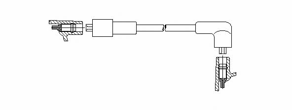 Bremi 433/80 Ignition cable 43380