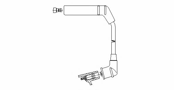 Bremi 487/62 Ignition cable 48762