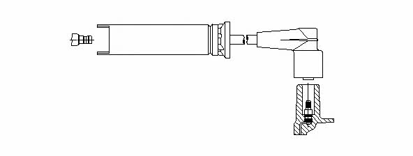 Bremi 490/38 Ignition cable 49038