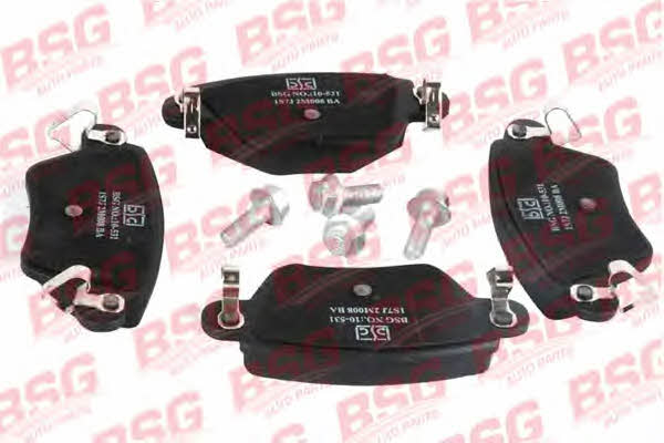 BSG 30-200-027 Brake Pad Set, disc brake 30200027