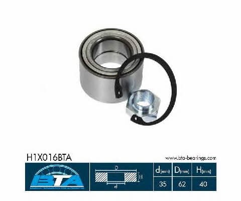 BTA H1X016BTA Wheel bearing kit H1X016BTA