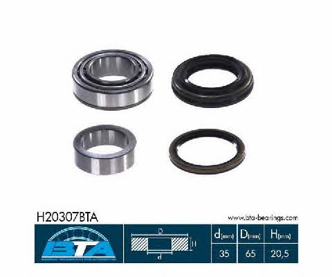 BTA H20307BTA Wheel bearing kit H20307BTA
