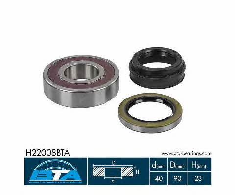 BTA H22008BTA Wheel bearing kit H22008BTA