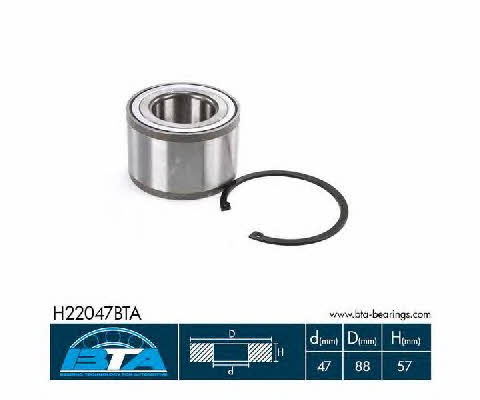 BTA H22047BTA Wheel bearing kit H22047BTA
