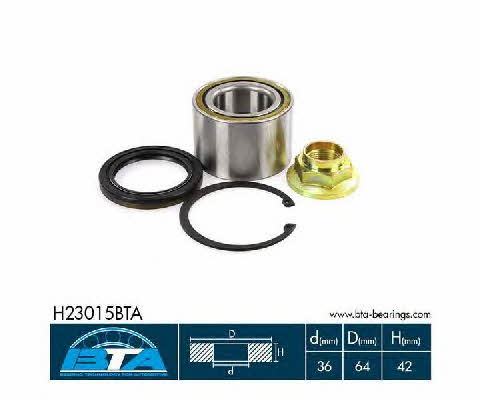 BTA H23015BTA Wheel bearing kit H23015BTA