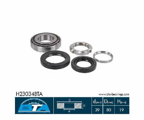 BTA H23034BTA Wheel bearing kit H23034BTA