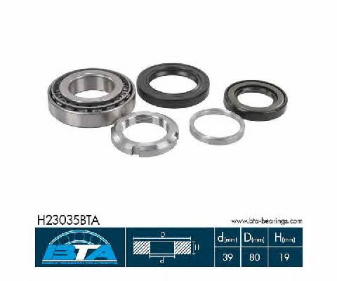 BTA H23035BTA Wheel bearing kit H23035BTA