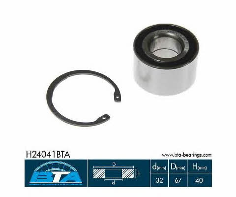 BTA H24041BTA Wheel hub bearing H24041BTA