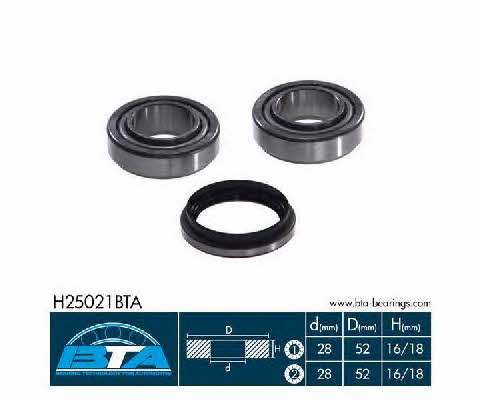 BTA H25021BTA Wheel hub bearing H25021BTA