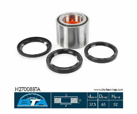 BTA H27008BTA Rear Wheel Bearing Kit H27008BTA