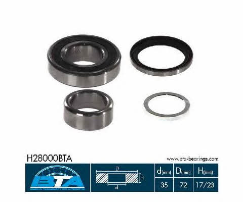BTA H28000BTA Wheel bearing kit H28000BTA