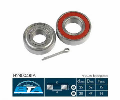 BTA H28004BTA Wheel bearing kit H28004BTA