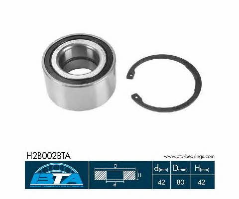 Rear Wheel Bearing Kit BTA H2B002BTA