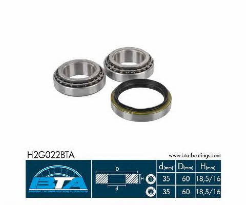 BTA H2G022BTA Wheel bearing kit H2G022BTA