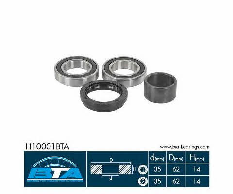 Wheel bearing kit BTA H10001BTA