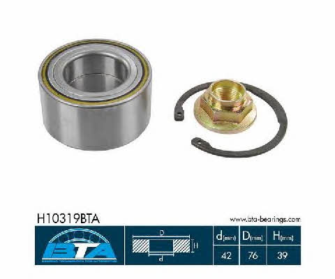 Wheel bearing kit BTA H10319BTA