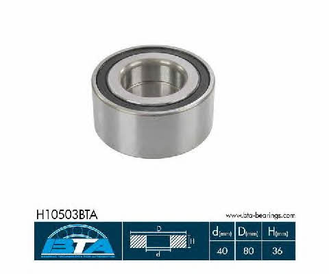 BTA H10503BTA Wheel bearing kit H10503BTA