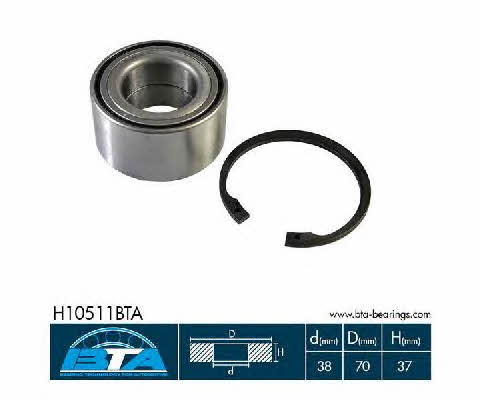 BTA H10511BTA Wheel bearing kit H10511BTA