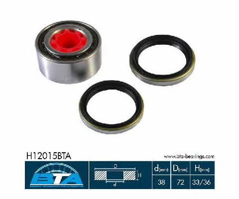 BTA H12015BTA Front Wheel Bearing Kit H12015BTA