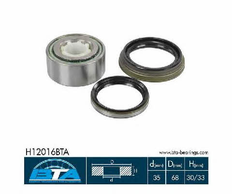 BTA H12016BTA Wheel hub bearing H12016BTA