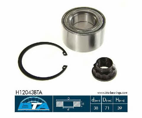 Wheel bearing kit BTA H12043BTA