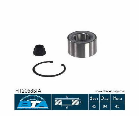 BTA H12058BTA Wheel bearing kit H12058BTA