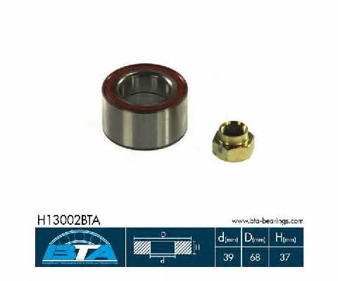 Wheel bearing kit BTA H13002BTA