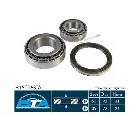 BTA H15016BTA Wheel bearing kit H15016BTA