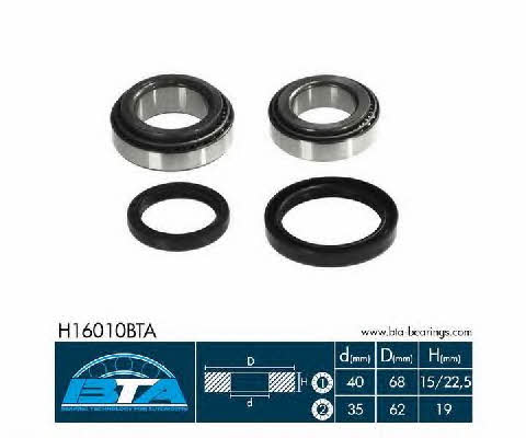 BTA H16010BTA Wheel bearing kit H16010BTA