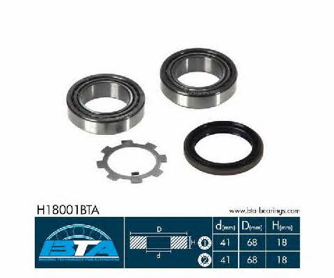 BTA H18001BTA Wheel bearing kit H18001BTA