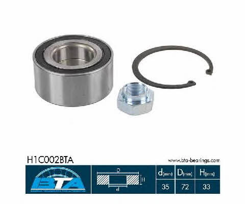 BTA H1C002BTA Wheel bearing kit H1C002BTA