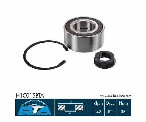 BTA H1C015BTA Front Wheel Bearing Kit H1C015BTA