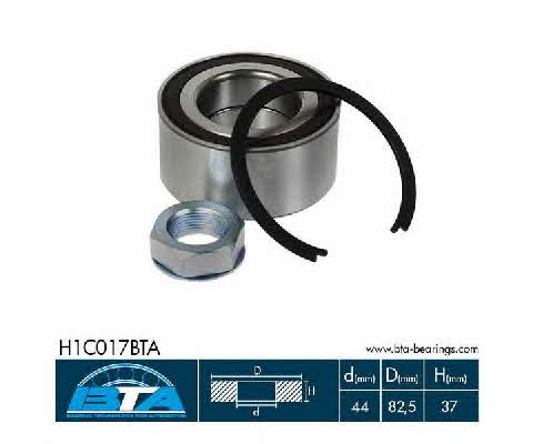 BTA H1C017BTA Wheel hub bearing H1C017BTA