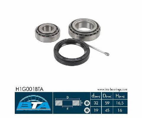 BTA H1G001BTA Wheel bearing kit H1G001BTA