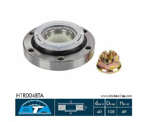 BTA H1R004BTA Wheel bearing kit H1R004BTA