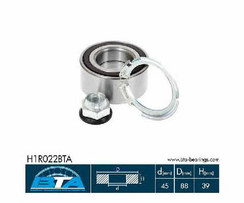 BTA H1R022BTA Wheel bearing kit H1R022BTA