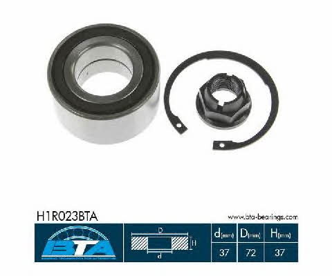 BTA H1R023BTA Front Wheel Bearing Kit H1R023BTA