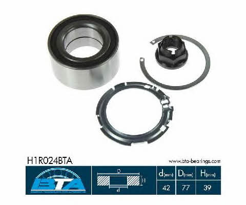 BTA H1R024BTA Front Wheel Bearing Kit H1R024BTA