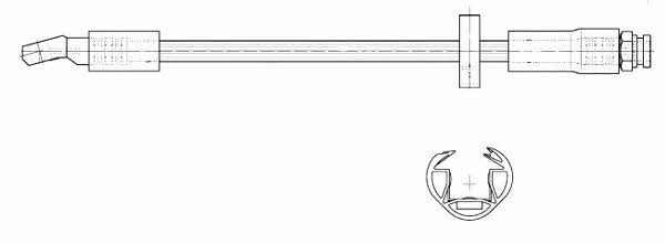 CEF 511342 Brake Hose 511342