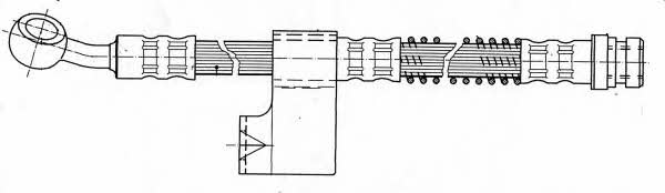 CEF 511880 Brake Hose 511880