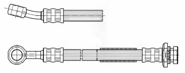 CEF 511963 Brake Hose 511963