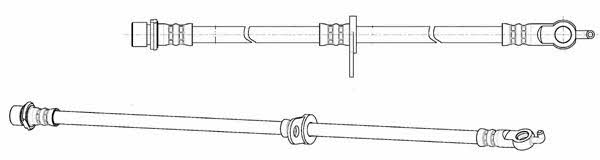 CEF 512619 Brake Hose 512619