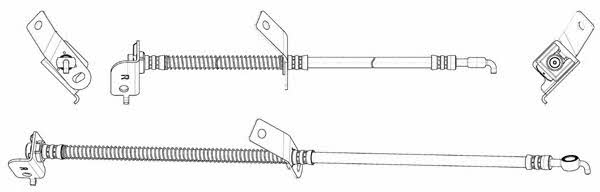 CEF 512734 Brake Hose 512734